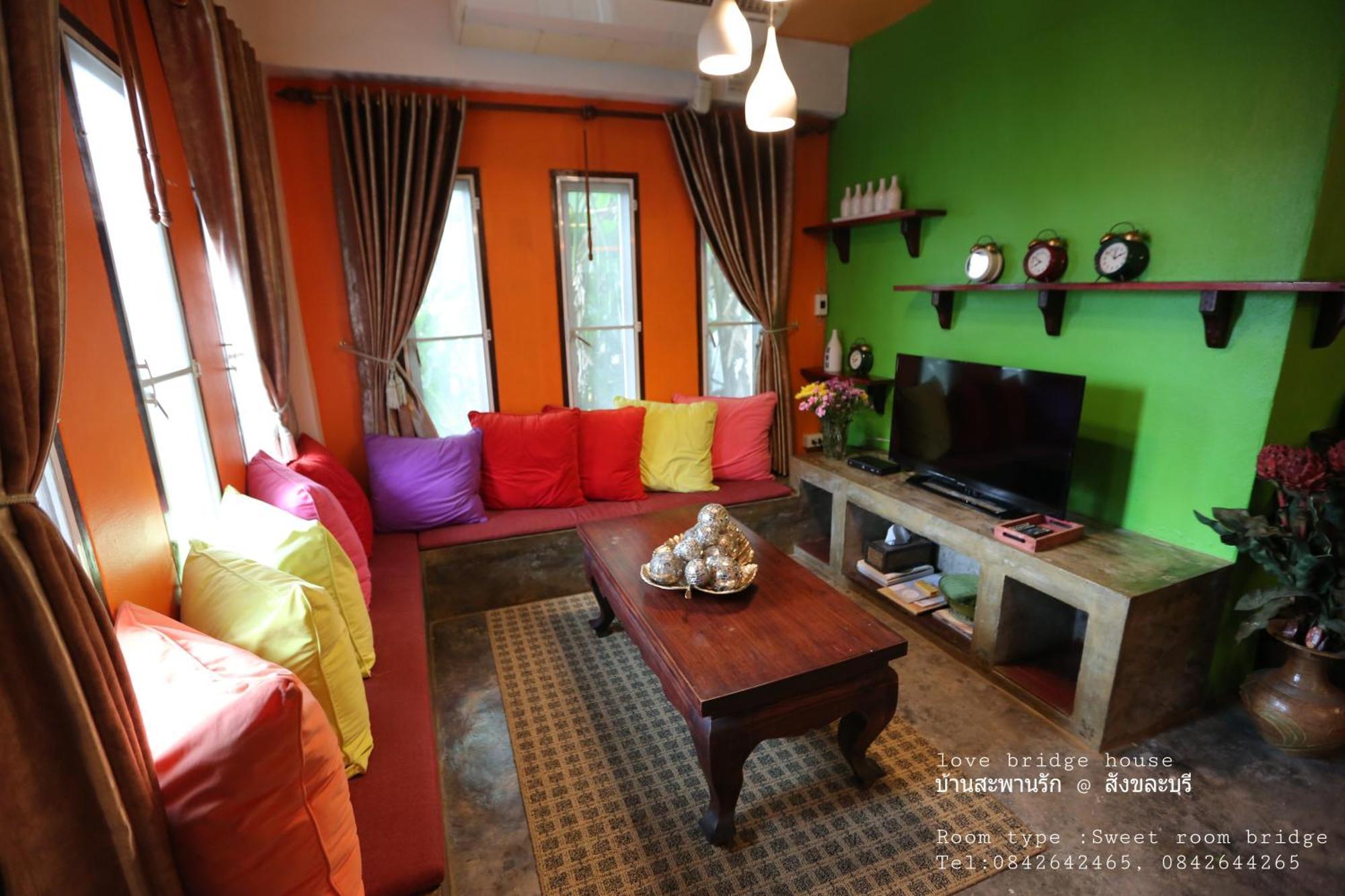 Love Bridge House บ้านสะพานรัก سانغكلا بوري الغرفة الصورة